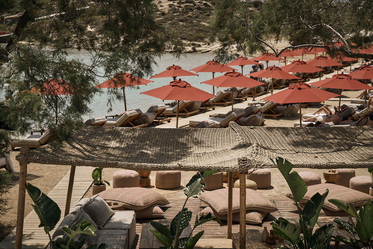 Monastiri Beach Bar, a restaurant in Paros, Greece