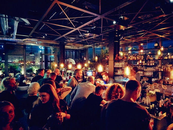 Monkey Bar, a restaurant in Berlin, Germany