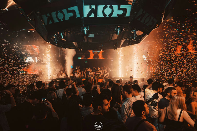 Moon On Planet , a night club in Macau, China