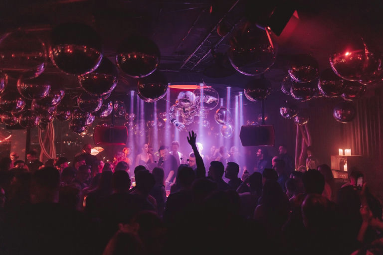 Moon, a night club in Warsaw, Poland