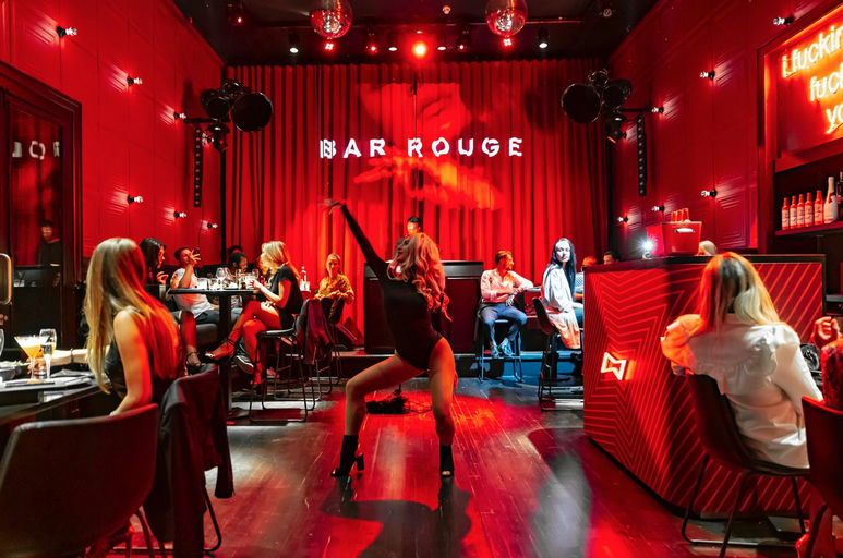 Moulin Rouge , in Amsterdam, Netherlands