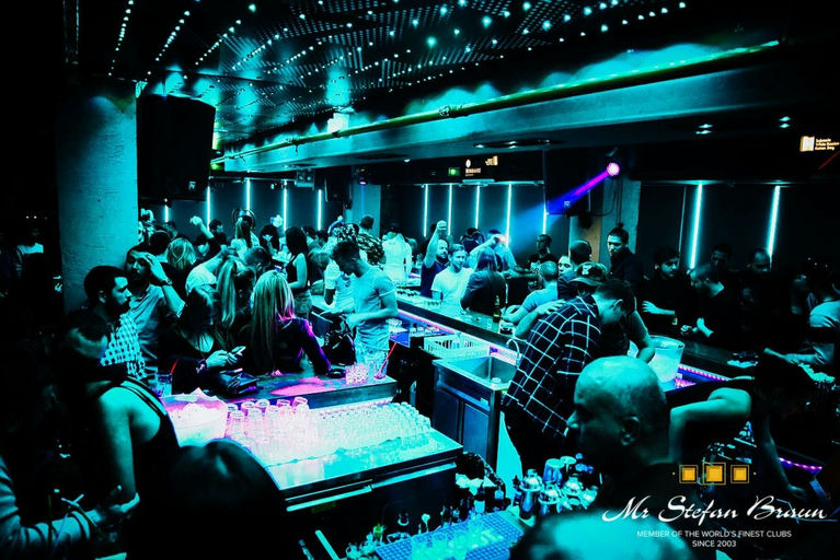 Mr. Stefan Braun, a night club in Belgrade, Serbia