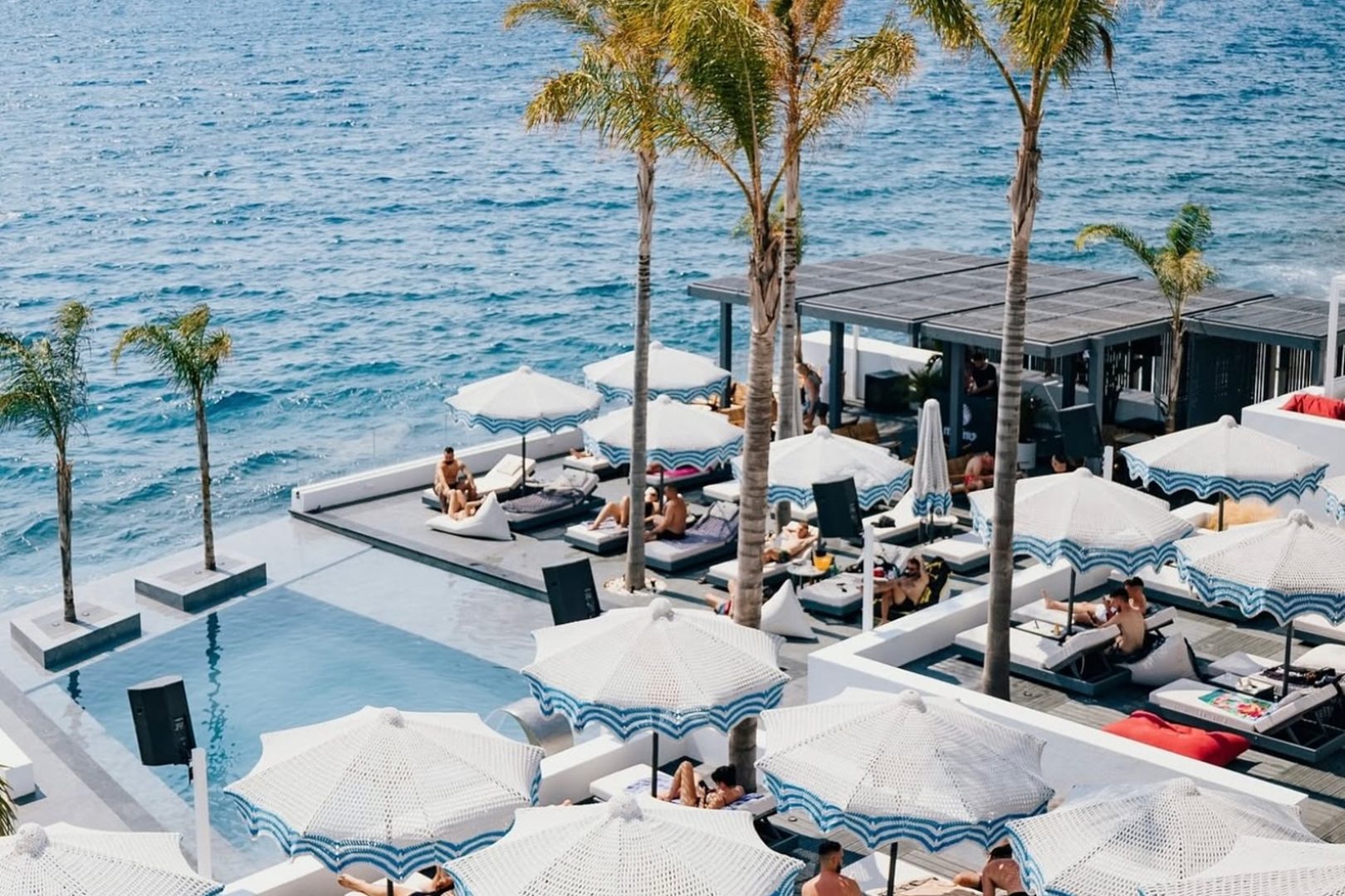 Mulino Beach, a beach club in Ksamil, Albania — photo 2
