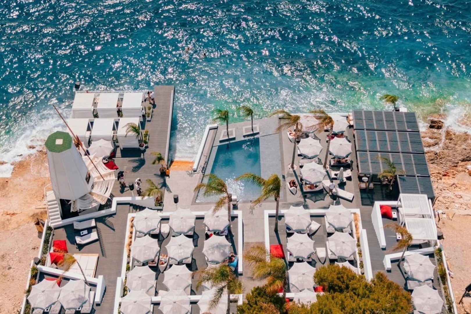 Mulino Beach, a beach club in Ksamil, Albania — photo 4