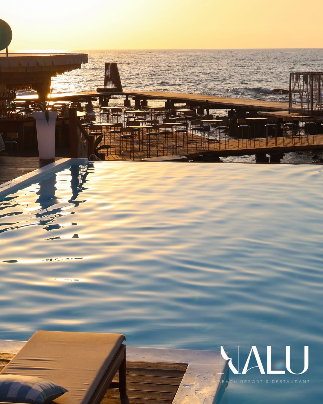 Nalu Beach Resort, a beach club in Aamchit, Lebanon