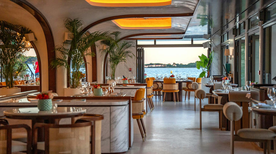 Nammos, a restaurant in Cannes, France