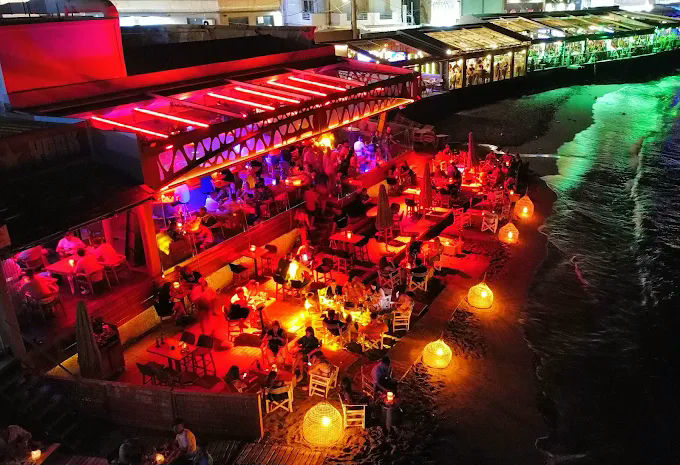 New York Beach Club, a beach club in Crete, Greece