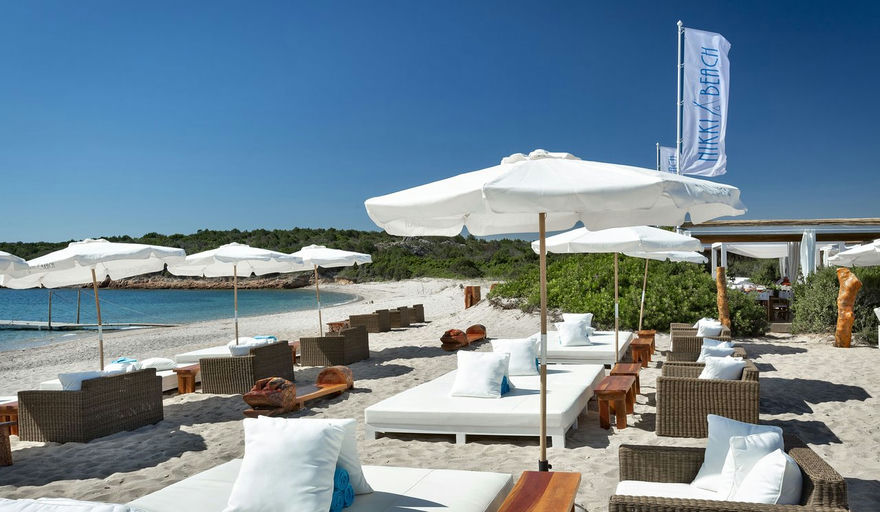 Nikki Beach Costa Smeralda, a beach club in Sardinia, Italy