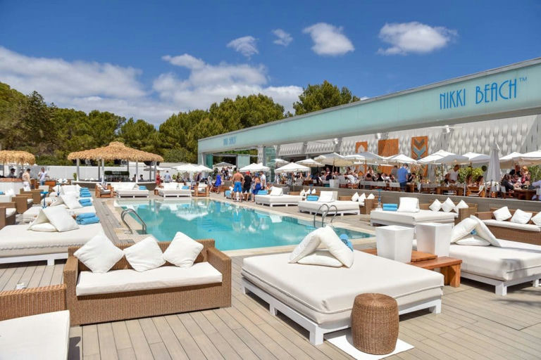 Nikki Beach Ibiza, a beach club in Ibiza, Spain