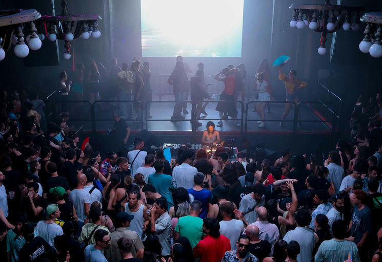 Nitsa, a night club in Barcelona, Spain