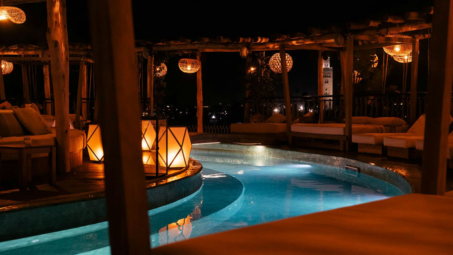 Nobu Rooftop, a restaurant in Marrakech, Morocco