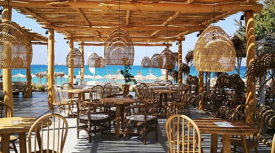 Nomad, a restaurant in Naxos, Greece