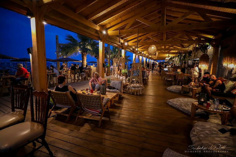 Nusa Beach Bar, a restaurant in Larnaca, Cyprus