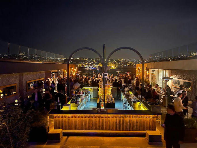 Oligark, a night club in Istanbul, Turkey