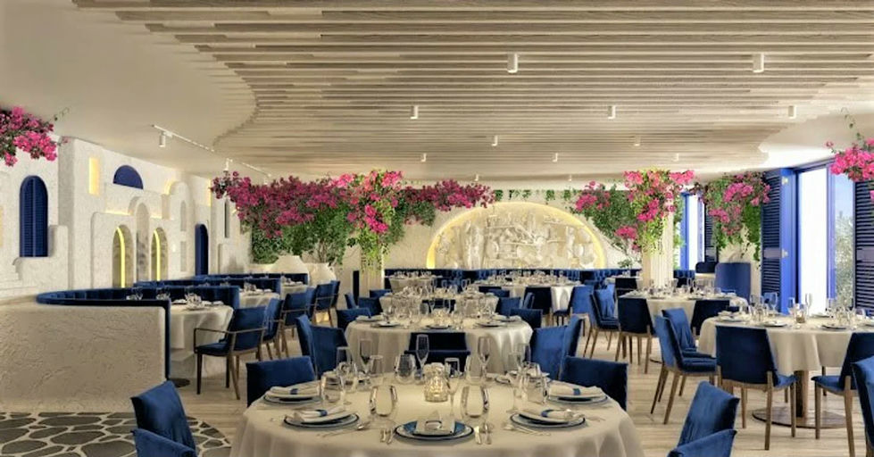 OPA, a restaurant in St. Tropez, France