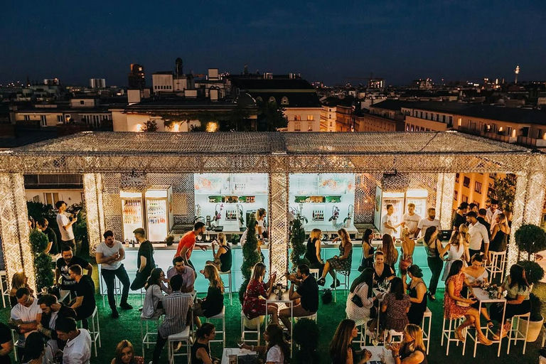 Organics Sky Garden, a restaurant in Vienna, Austria