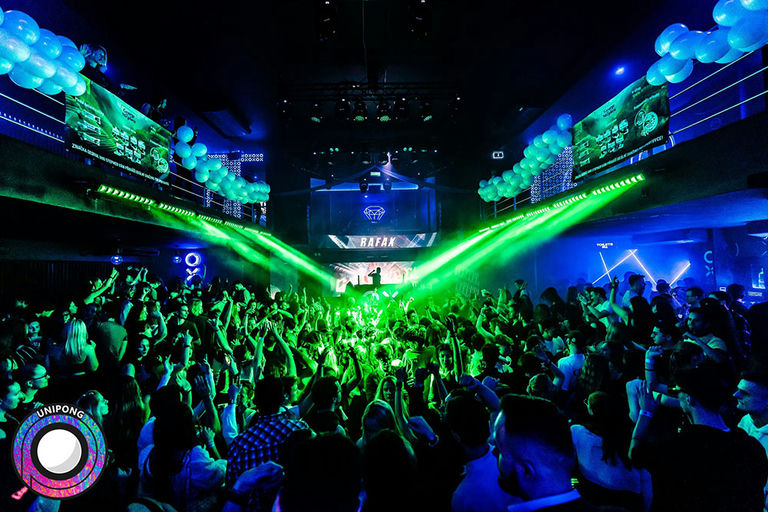 OX Club, a night club in Prague, Czech Republic