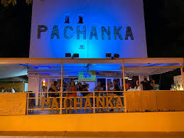Pachanka, a night club in Formentera, Spain