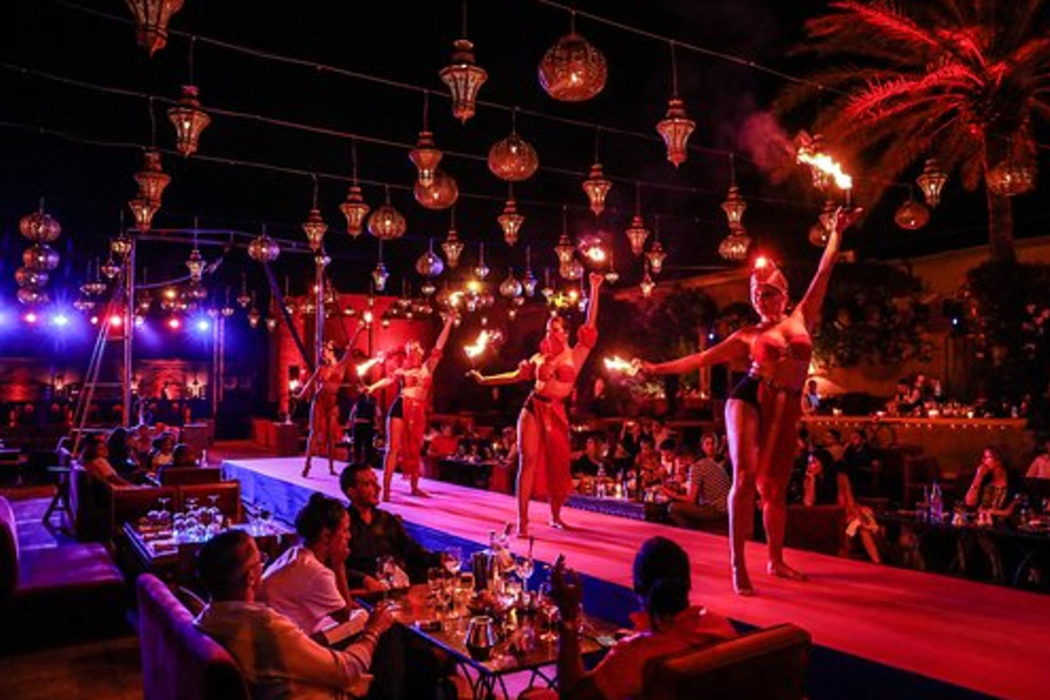 Palace Dar Soukkar, a restaurant in Marrakech, Morocco