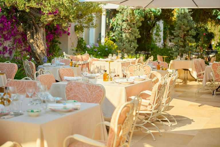Palladio, a restaurant in St. Tropez, France
