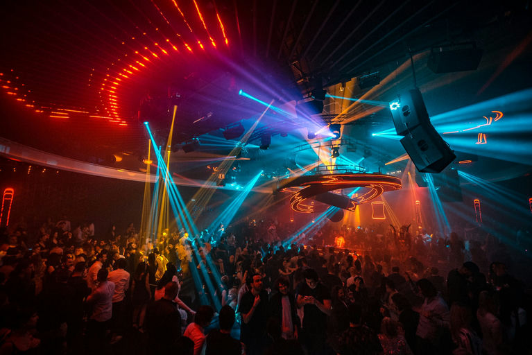 Palm Club, a beach club in Cannes, France