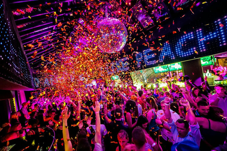 Peaches and Cream, a night club in Budapest, Hungary
