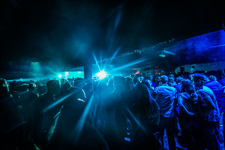 Perron, a night club in Rotterdam, Netherlands