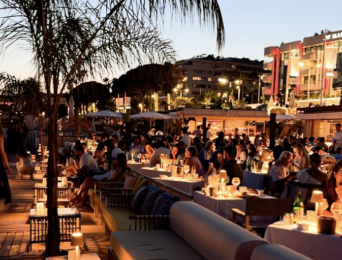 Plage du Festival, a beach club in Cannes, France