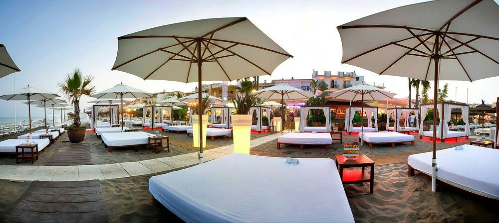 Playa Miguel Beach Club, a beach club in Málaga, Spain