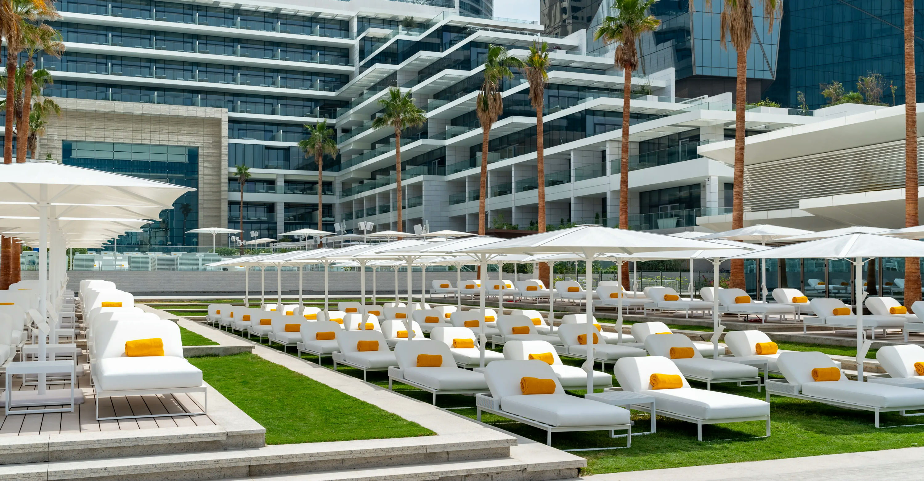 Playa Pacha at FIVE LUXE, a beach club in Dubai, UAE — photo 3