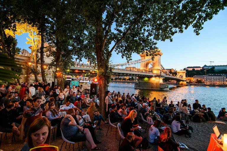 Pontoon, a bar in Budapest, Hungary