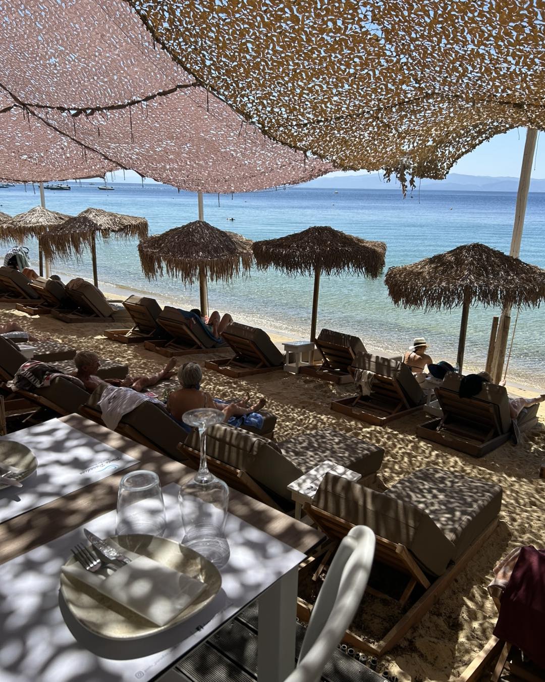Porto Paradiso, a restaurant in Skiathos, Greece