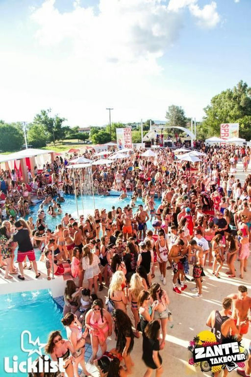 Pure Beach Club, a beach club in Zakynthos, Greece