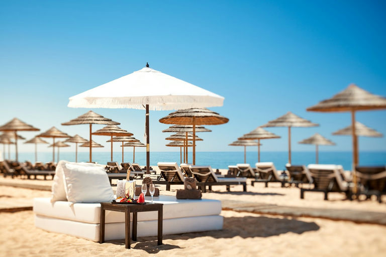 Purobeach Vilamoura, a beach club in Albufeira, Portugal