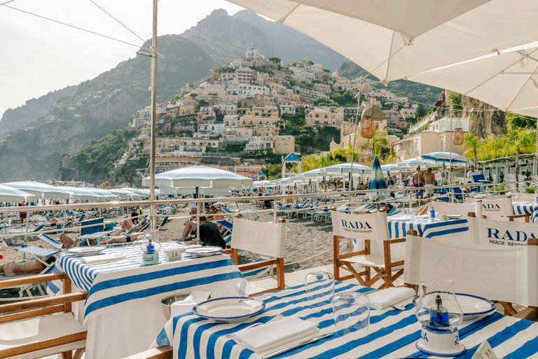 Rada Beach Bistrot, a restaurant in Amalfi Coast, Italy