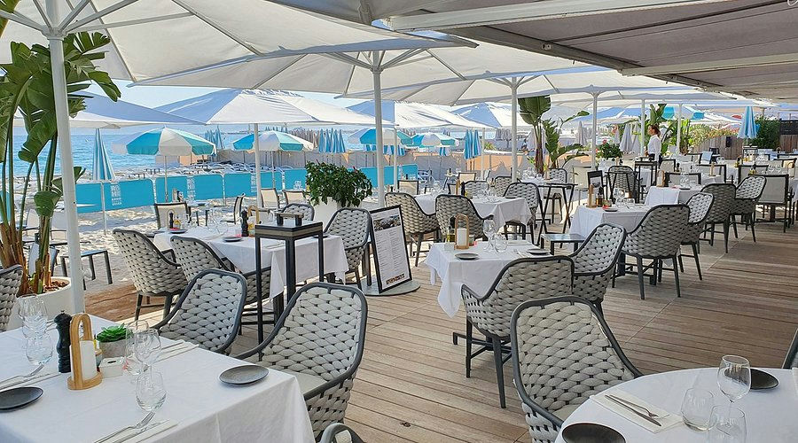Rado Plage, a beach club in Cannes, France