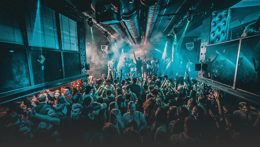 Radost FX, a night club in Prague, Czech Republic