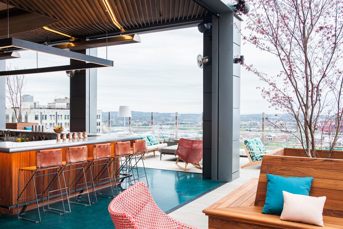 Rare Bird, a rooftop in Nashville, USA — photo 1