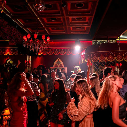 Babouchka, a night club in Marrakech, Morocco