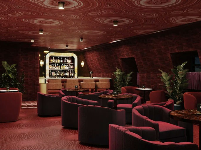 Red Room at The Connaught, a bar in London, England