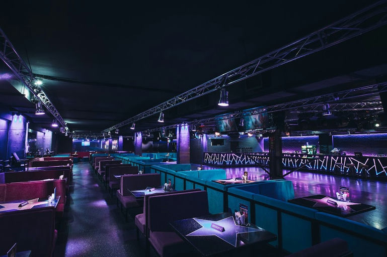 Retro Disco Club Factory (Fabrika), a night club in St. Petersburg, Russia