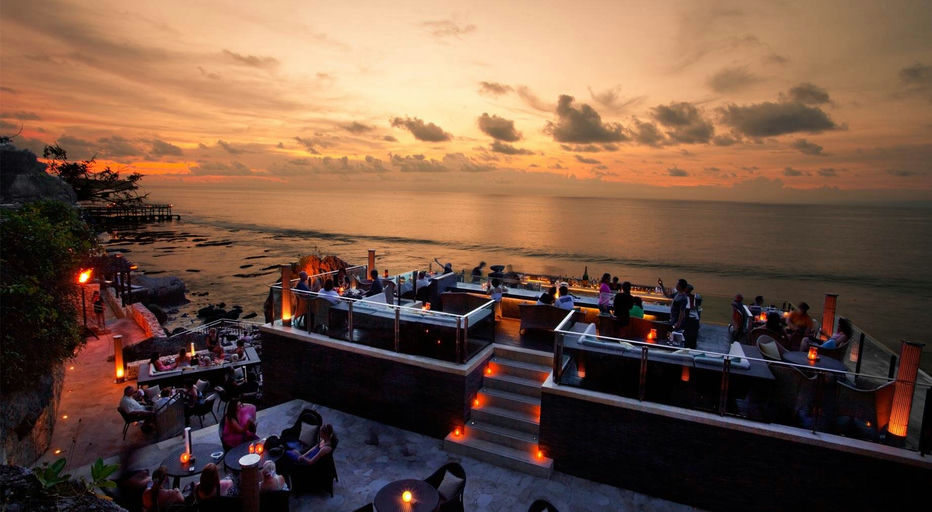 Rock Bar, a bar in Bali, Indonesia