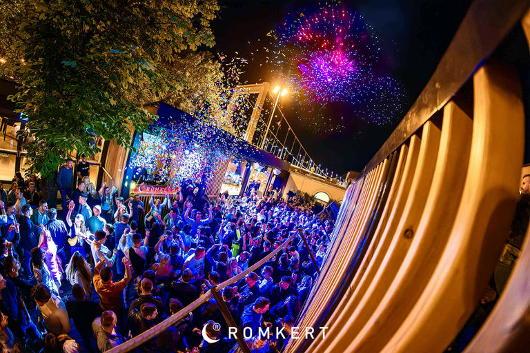 Romkert, a night club in Budapest, Hungary