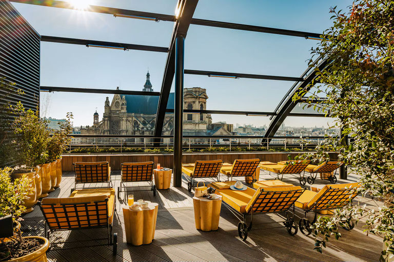 ROOF at Hôtel Madame Rêve, a restaurant in Paris, France