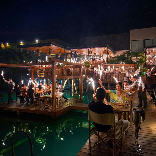 RosaNegra, a restaurant in Cancun, Mexico