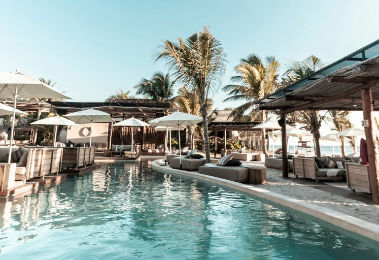 RosaNegra, a restaurant in Tulum, Mexico