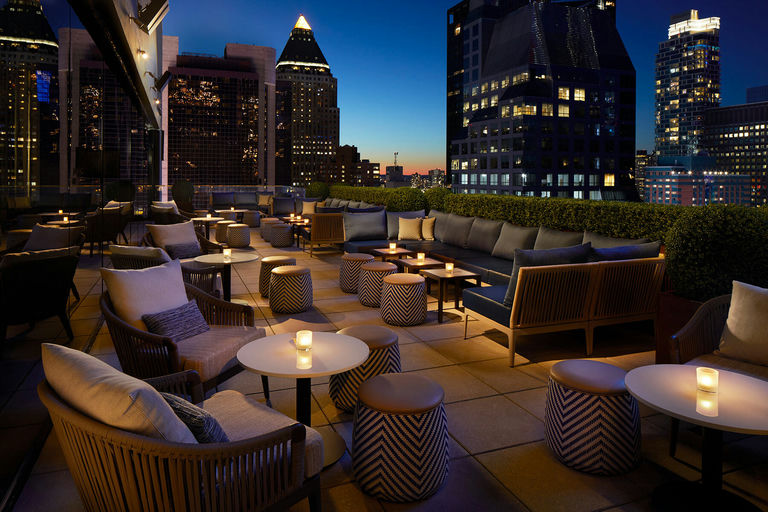 RT60 Rooftop at The Hard Rock, a bar in New York, USA