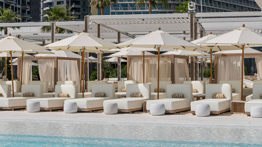 SĀN Beach, a beach club in Dubai, UAE — photo 1