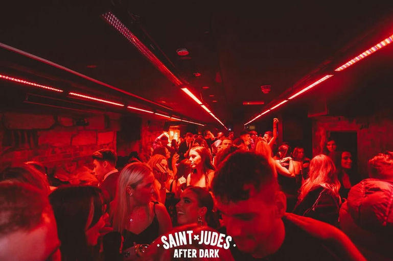 Saint Judes After Dark, a night club in Glasgow, Scotland