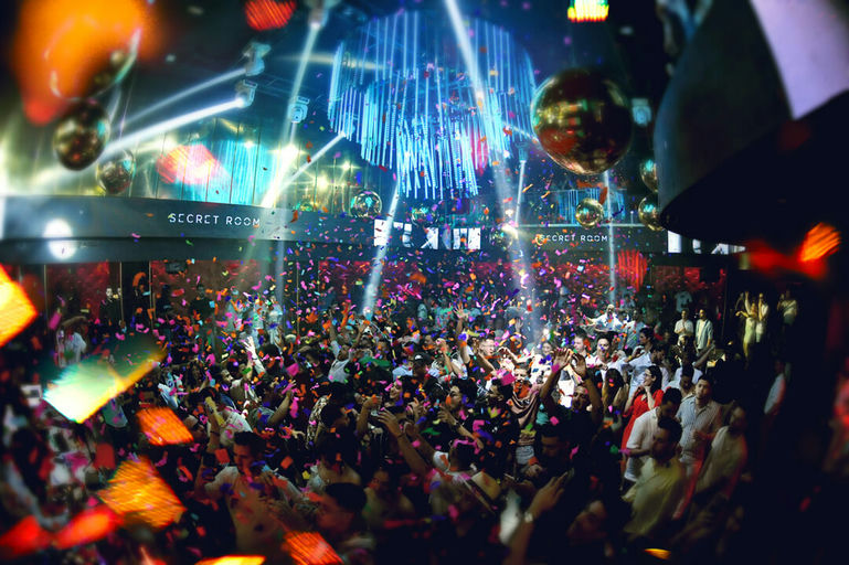 Secret Room, a night club in Marrakech, Morocco